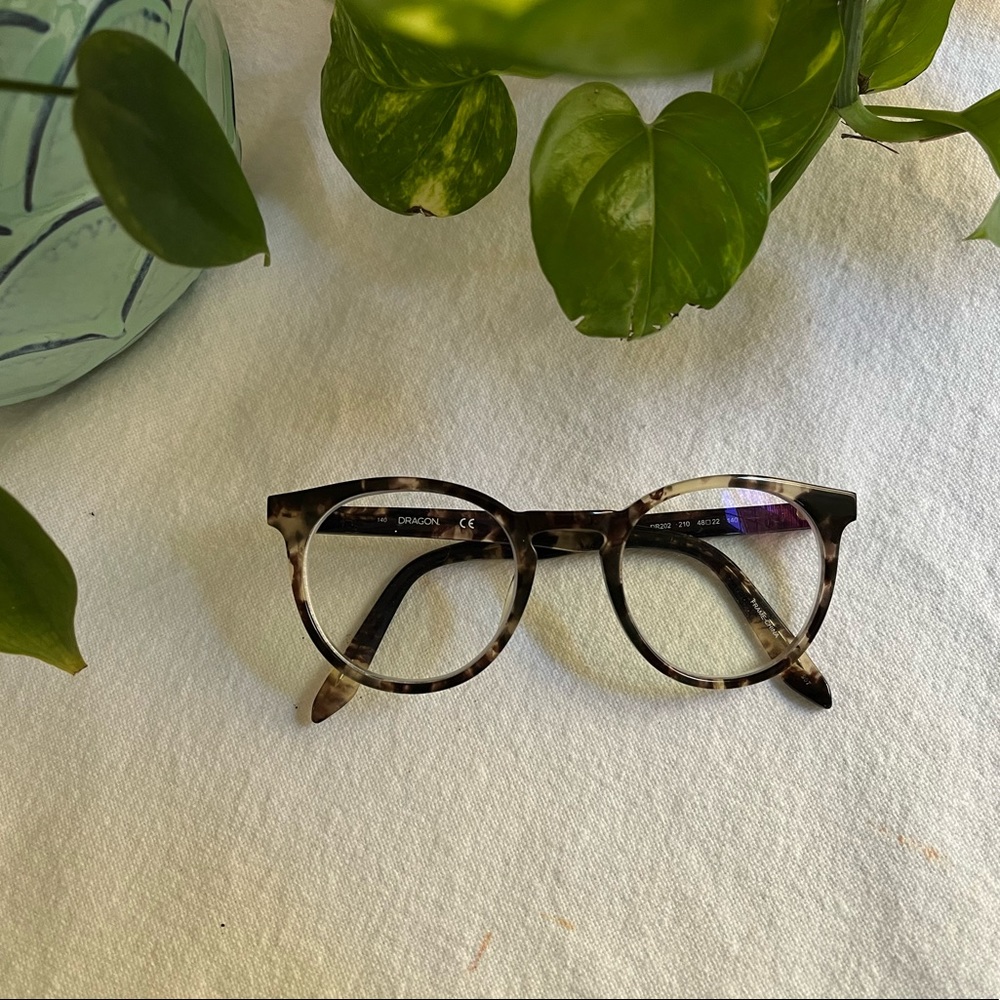 Unisex Dragon Eyeglasses | Round | Eye Size 48